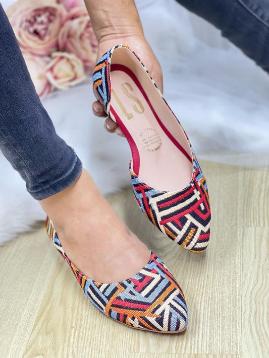 Baletas cerradas lineas